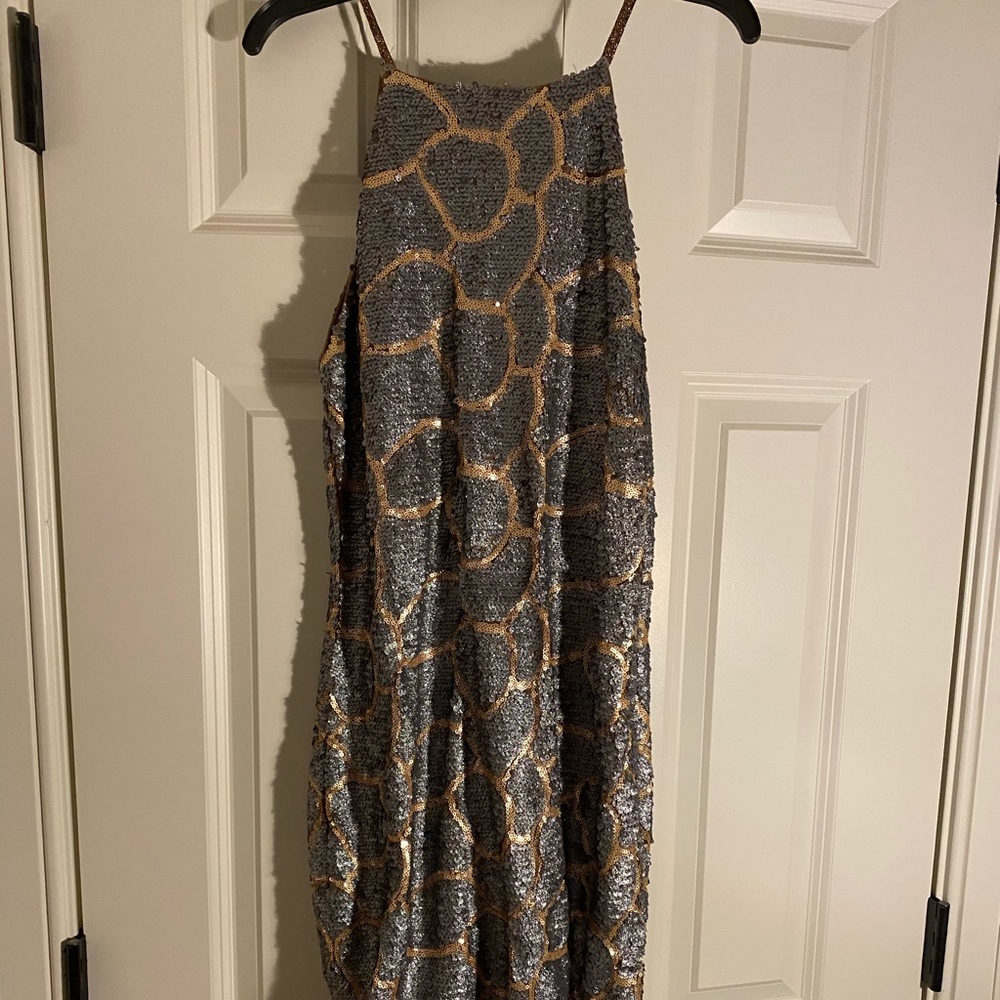 never worn mini sequined dress